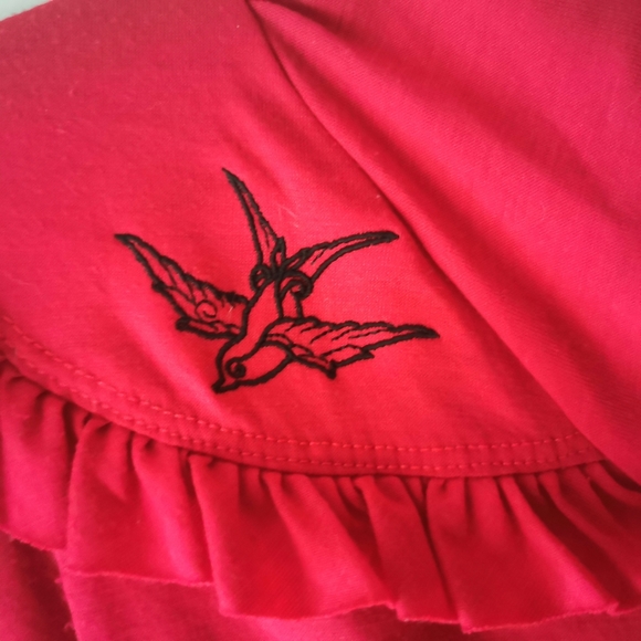 Rocksteady Red Sparrow Dress - Picture 3 of 6